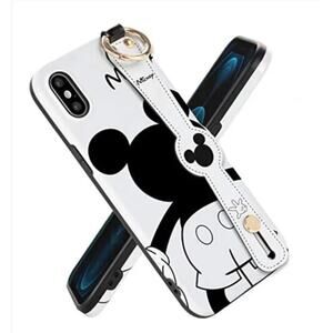 Disney Mickey Mouse iPhone XS Max Case Wrist Strap Key Ring